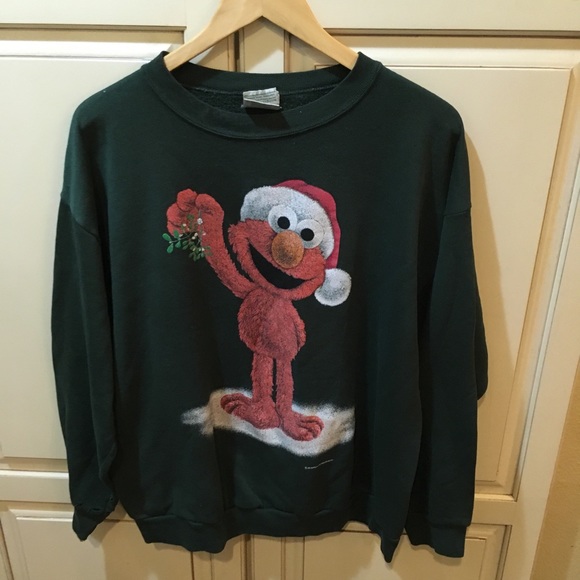 Sesame Street Other - Vintage 90s elmo Sesame Street crewneck sweatshirt